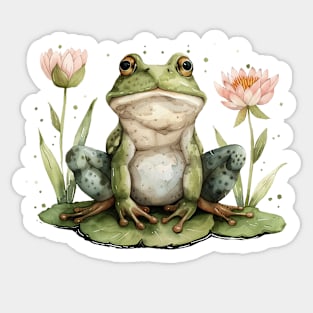 Wonderful frog! Sticker